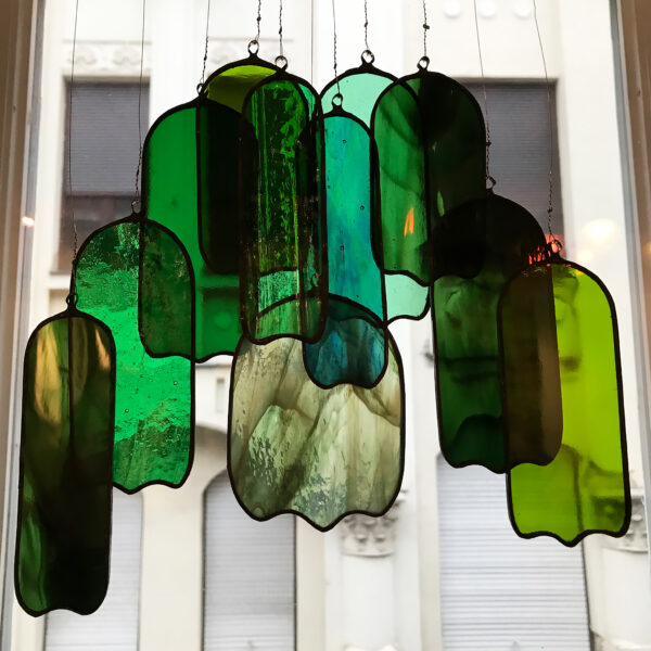 Üveg fénycsapda - Zöld hímpor